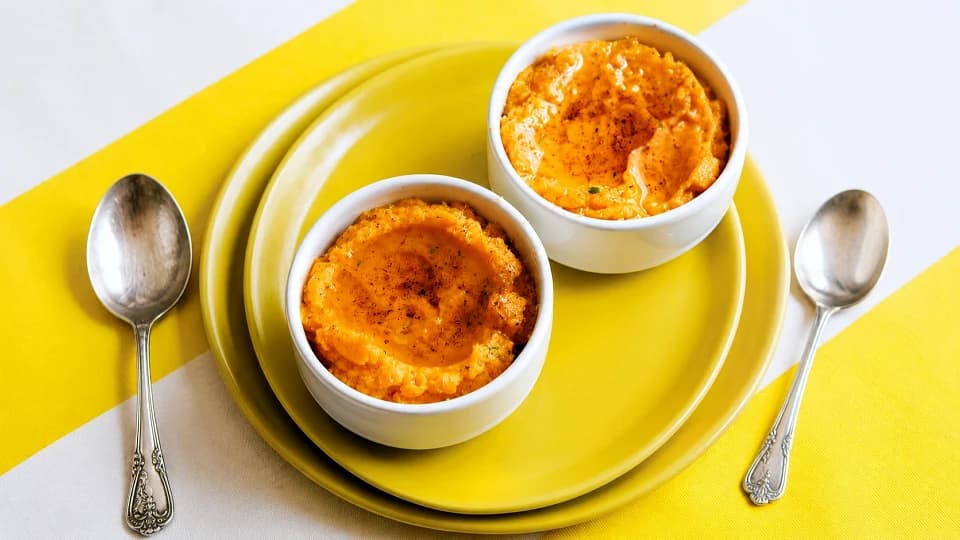 Baharatlı Tatlı Patates Püresi