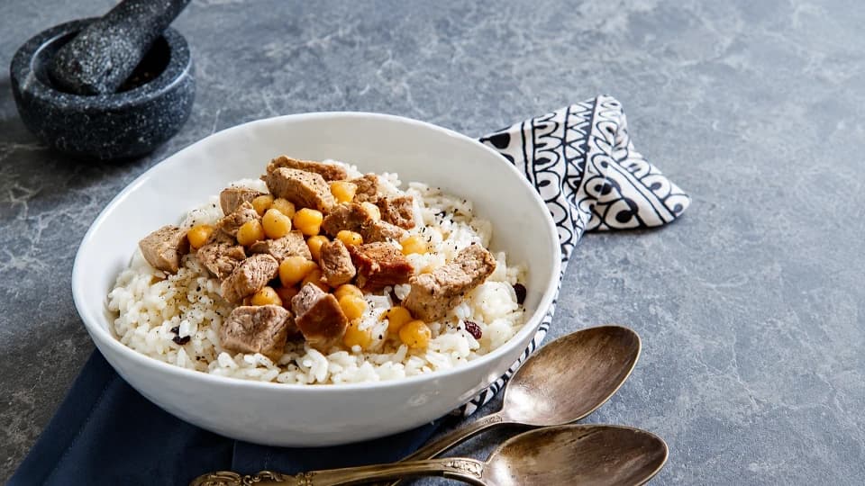 Kavurmalı Düğün Pilavı