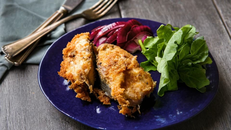 Tavada Parmesanlı Levrek