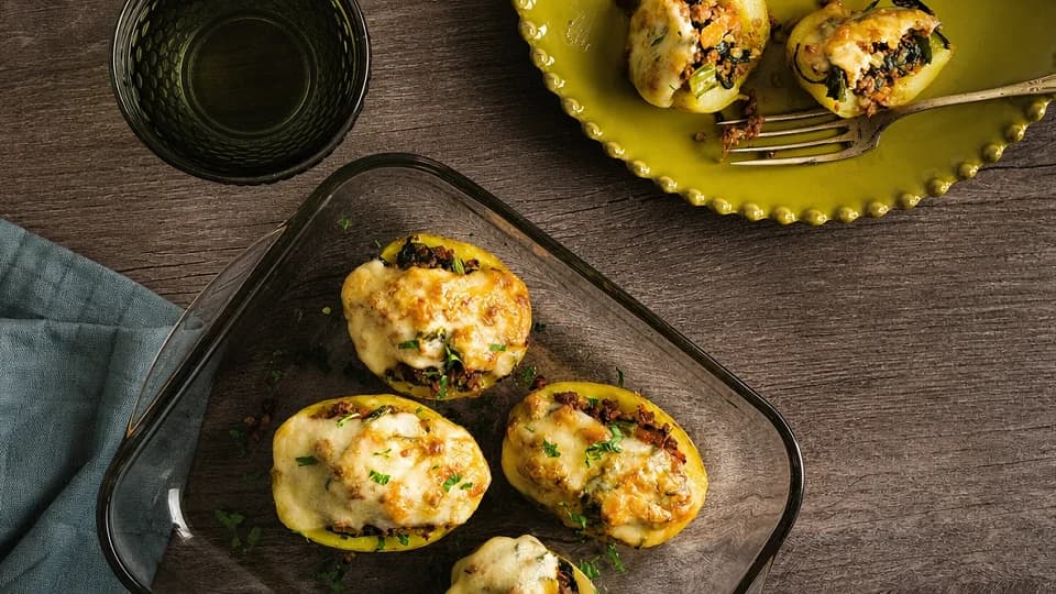 Ispanaklı Patates Dolması