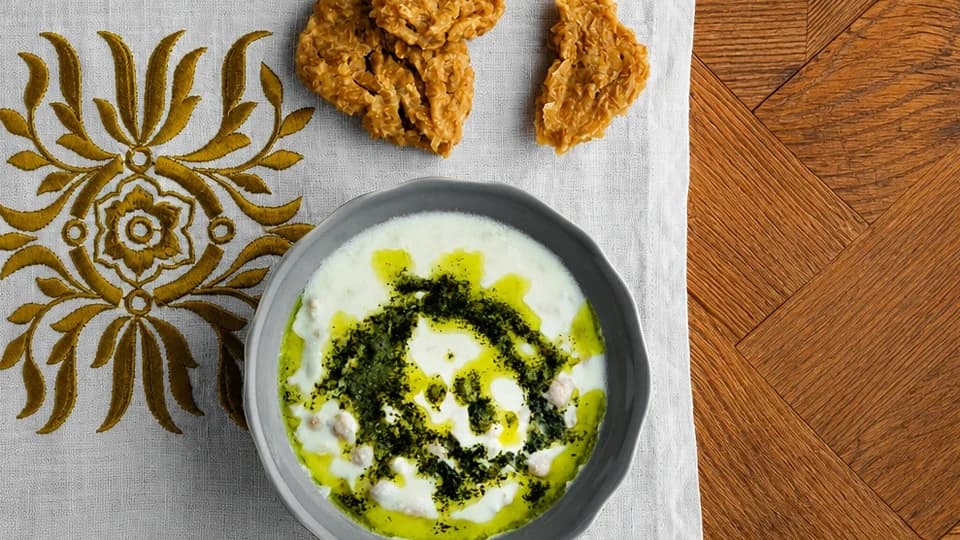 Terbiyeli Sıkma Tarhana Çorbası