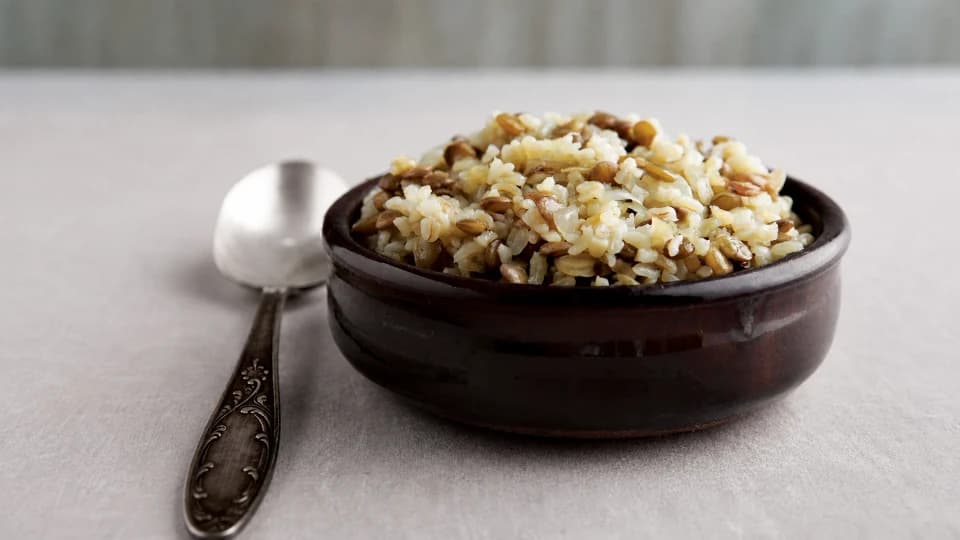 Mercimekli Bulgur Pilavı
