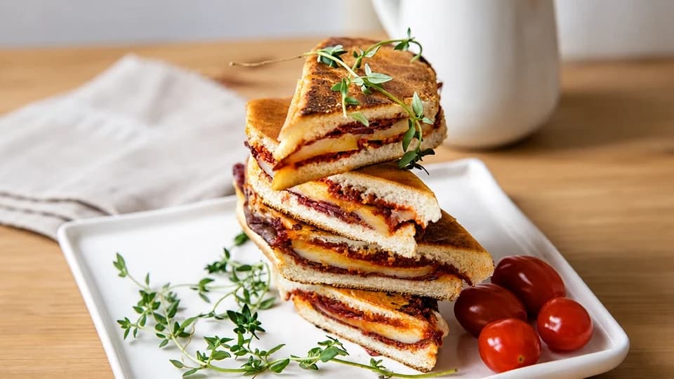 Pastırmalı Kekikli Tost