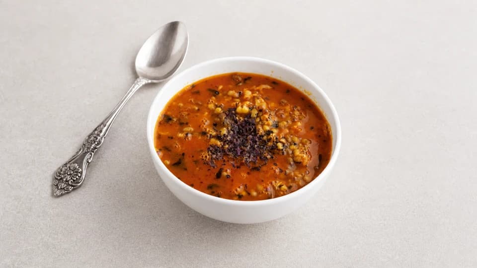 Sarımsaklı Reyhanlı Maş Çorbası