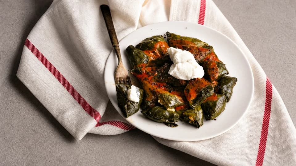 Etli Muska Pazı Sarması