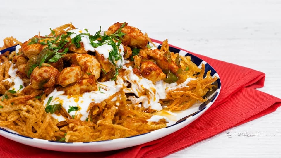 Tavuklu Çökertme Kebabı