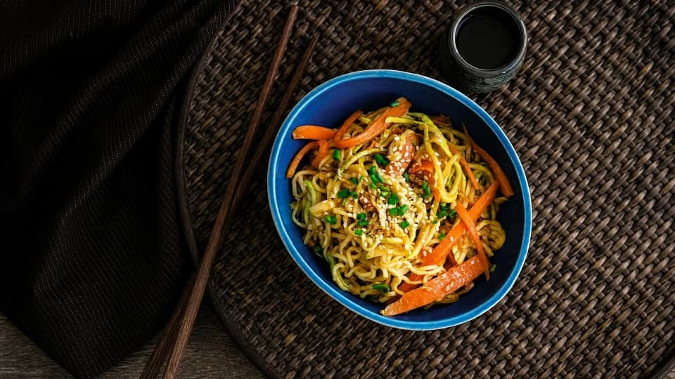Garam Masala Vegan Noodle