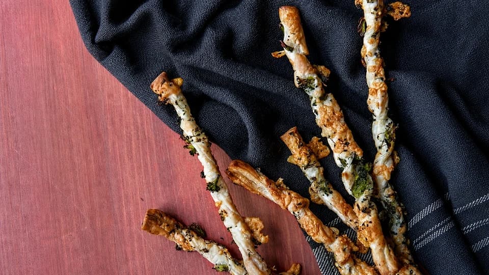 Parmesan ve Brokolili Çubuklar