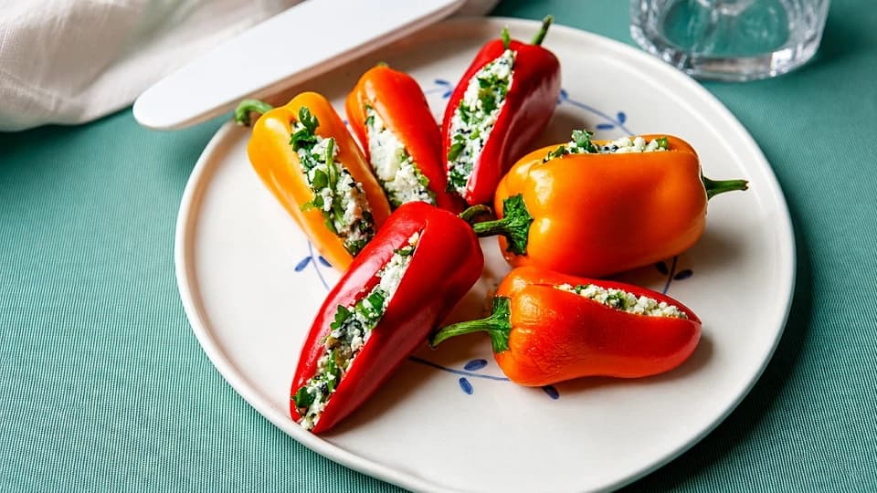 Renkli Biber Dolması