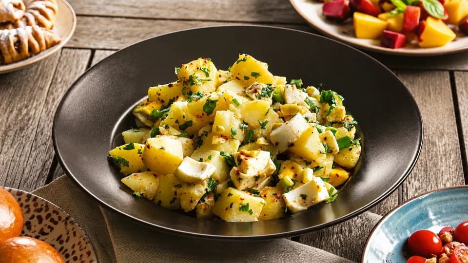 Yumurtalı Patates Salatası