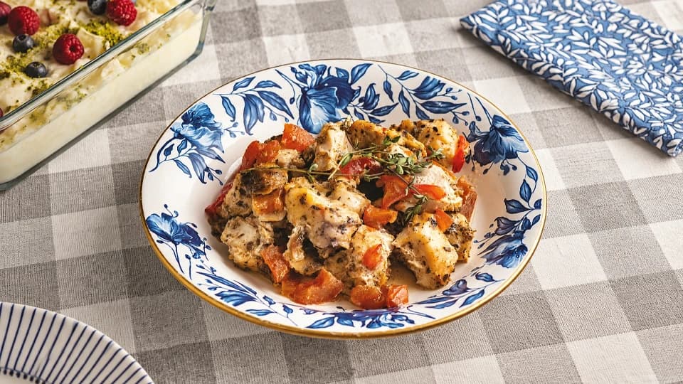 Fırında Tavuk Kebabı