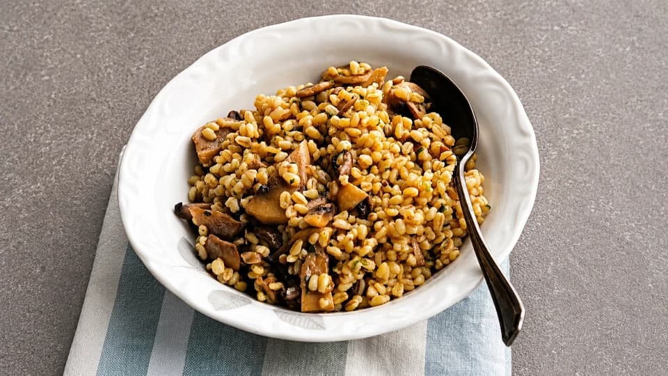 Mantarlı Bulgur Pilavı