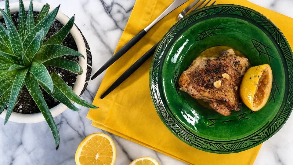 Limonlu Sarımsaklı Tavuk