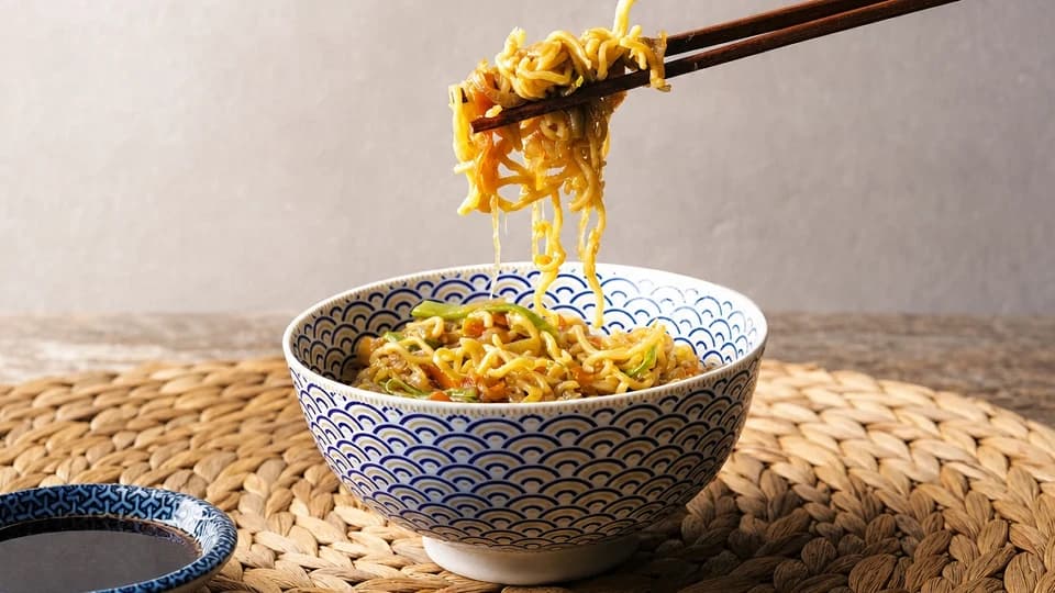 Sebzeli Soya Filizli Noodle