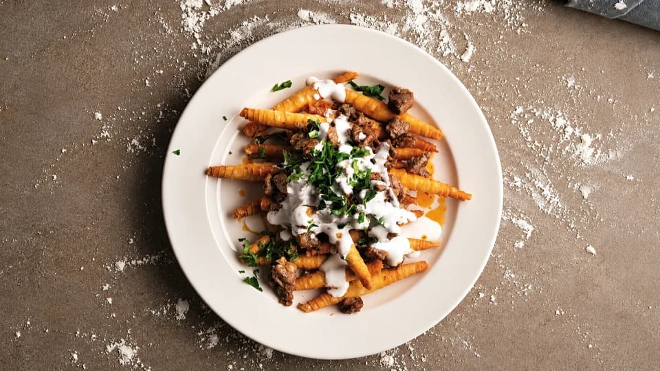 Yufkalı Çökertme Kebabı