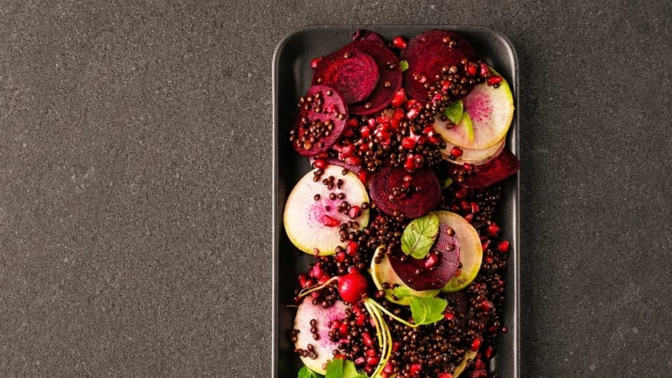 Beluga Mercimekli Turp Salatası