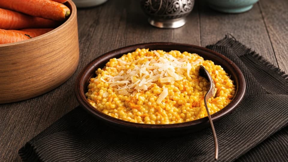 Kuskuslu Havuçlu Risotto