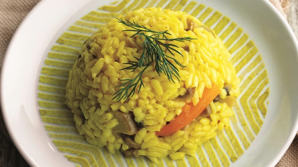 Havuç ve Mantarlı Pilav