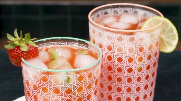 Çilekli Limonata